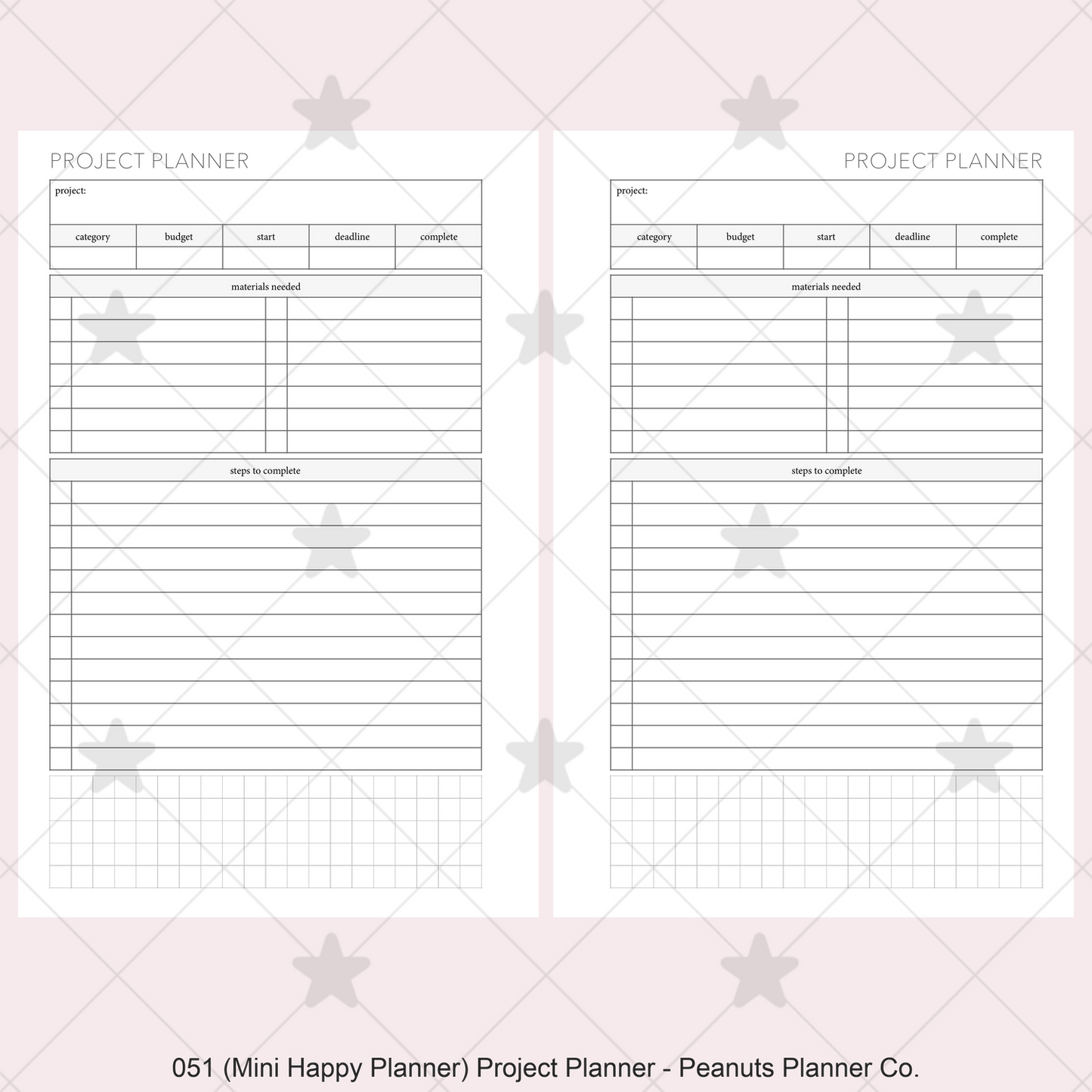 051: Project Planner