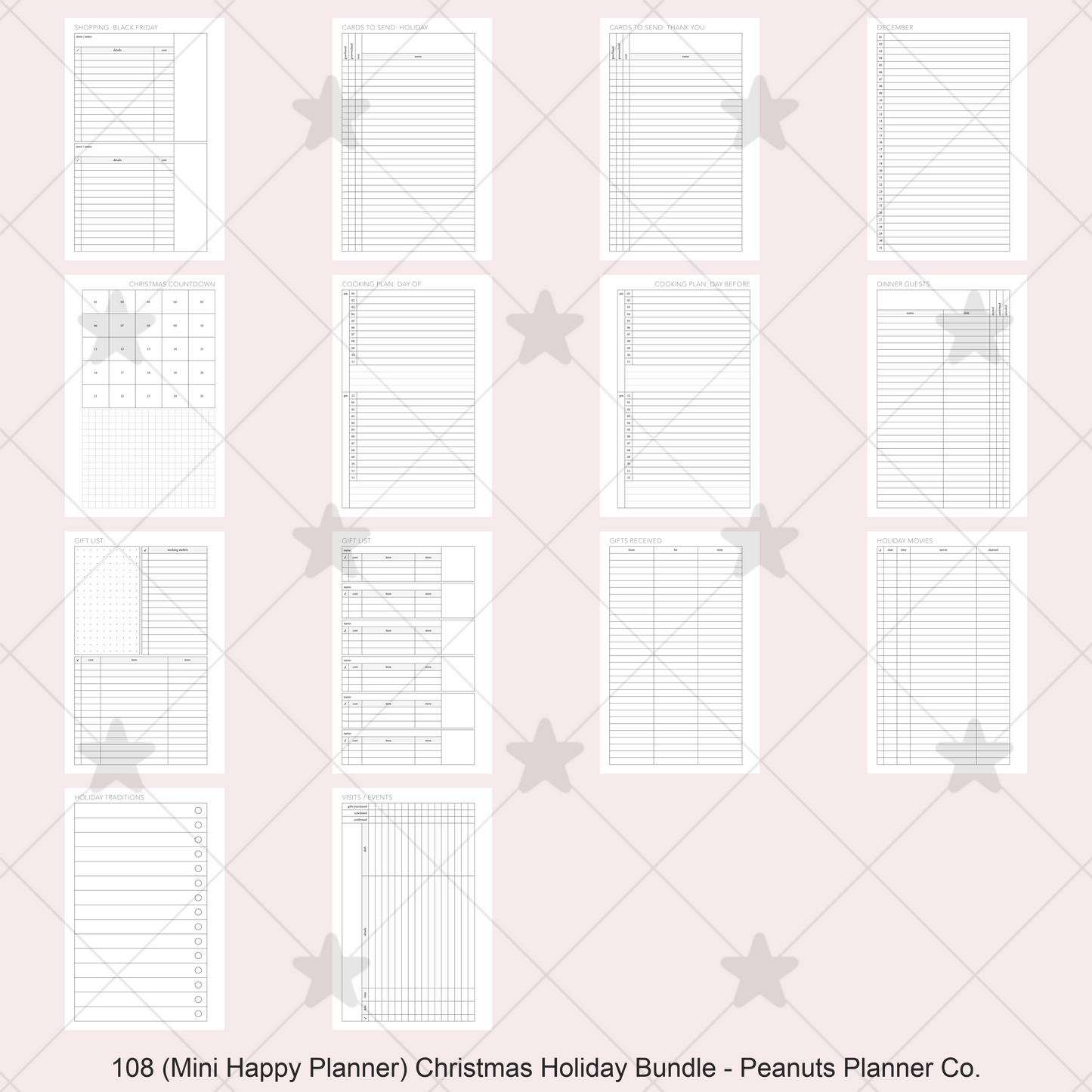 108: Christmas Holiday Planning Party