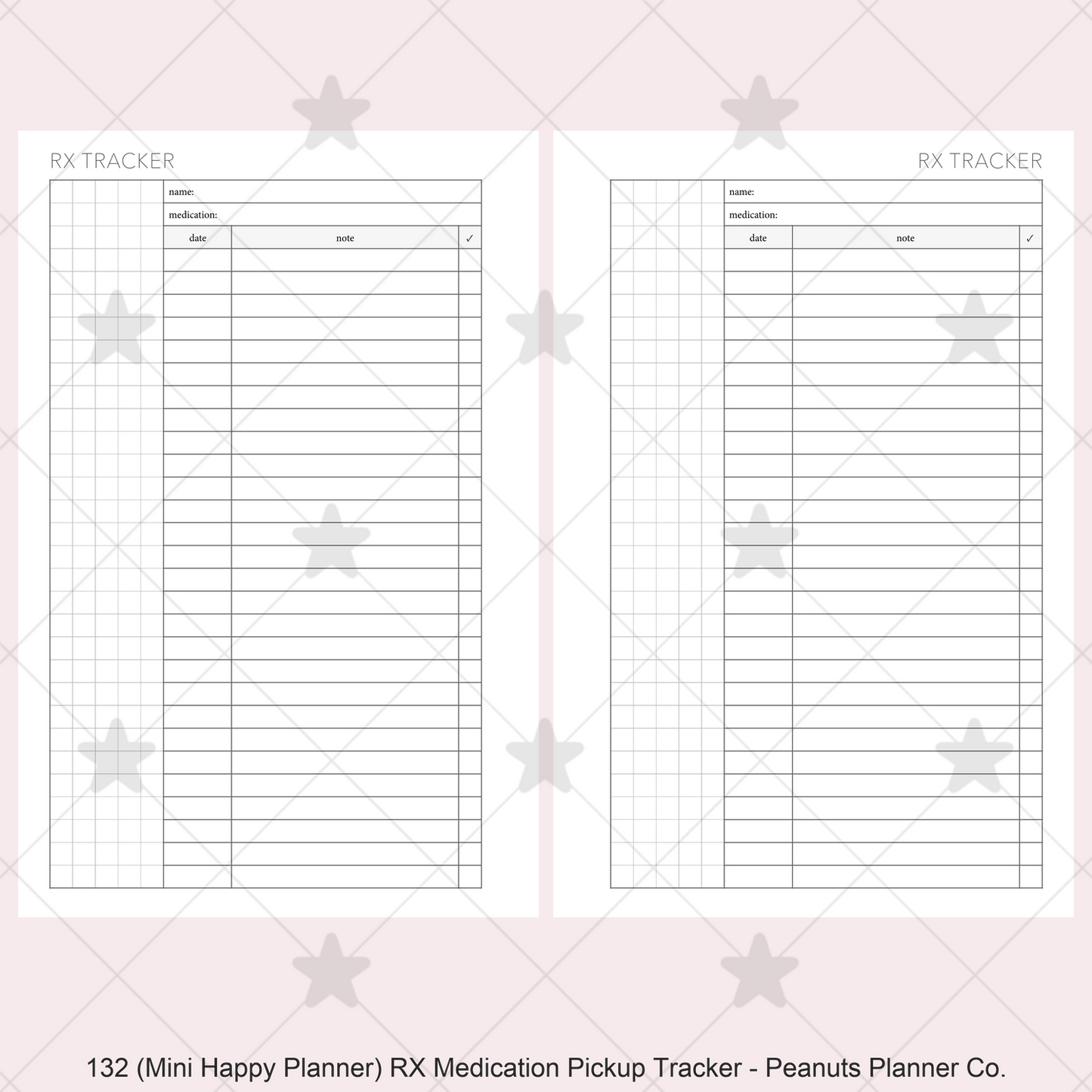 132: Rx Medication Pickup Tracker
