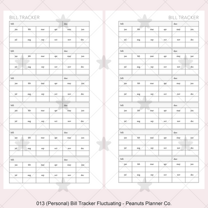 013: Bill Tracker Fluctuating