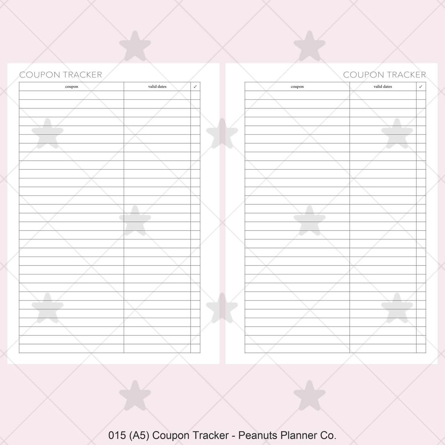 015: Coupon Tracker