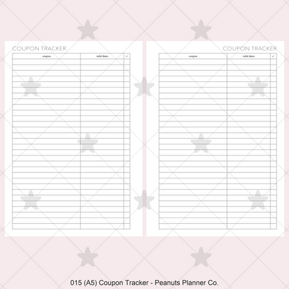 015: Coupon Tracker