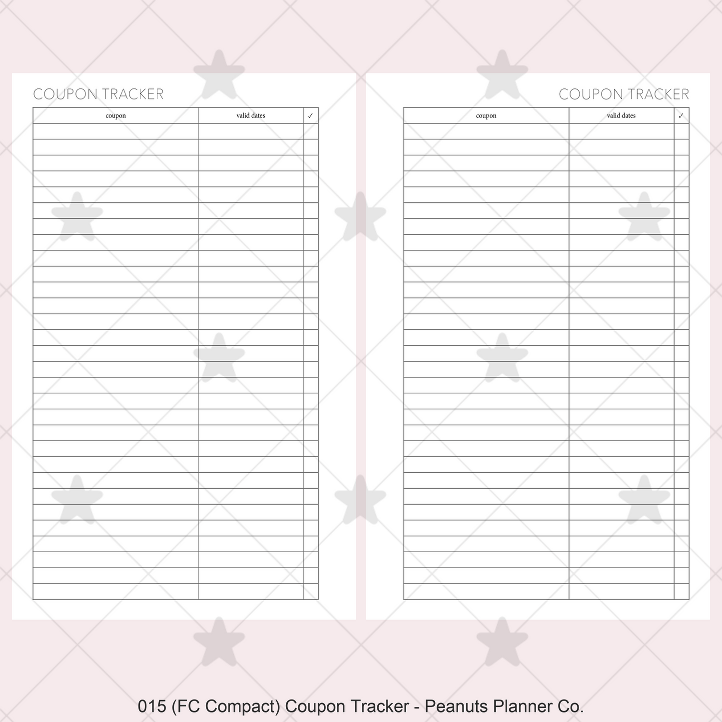 015: Coupon Tracker
