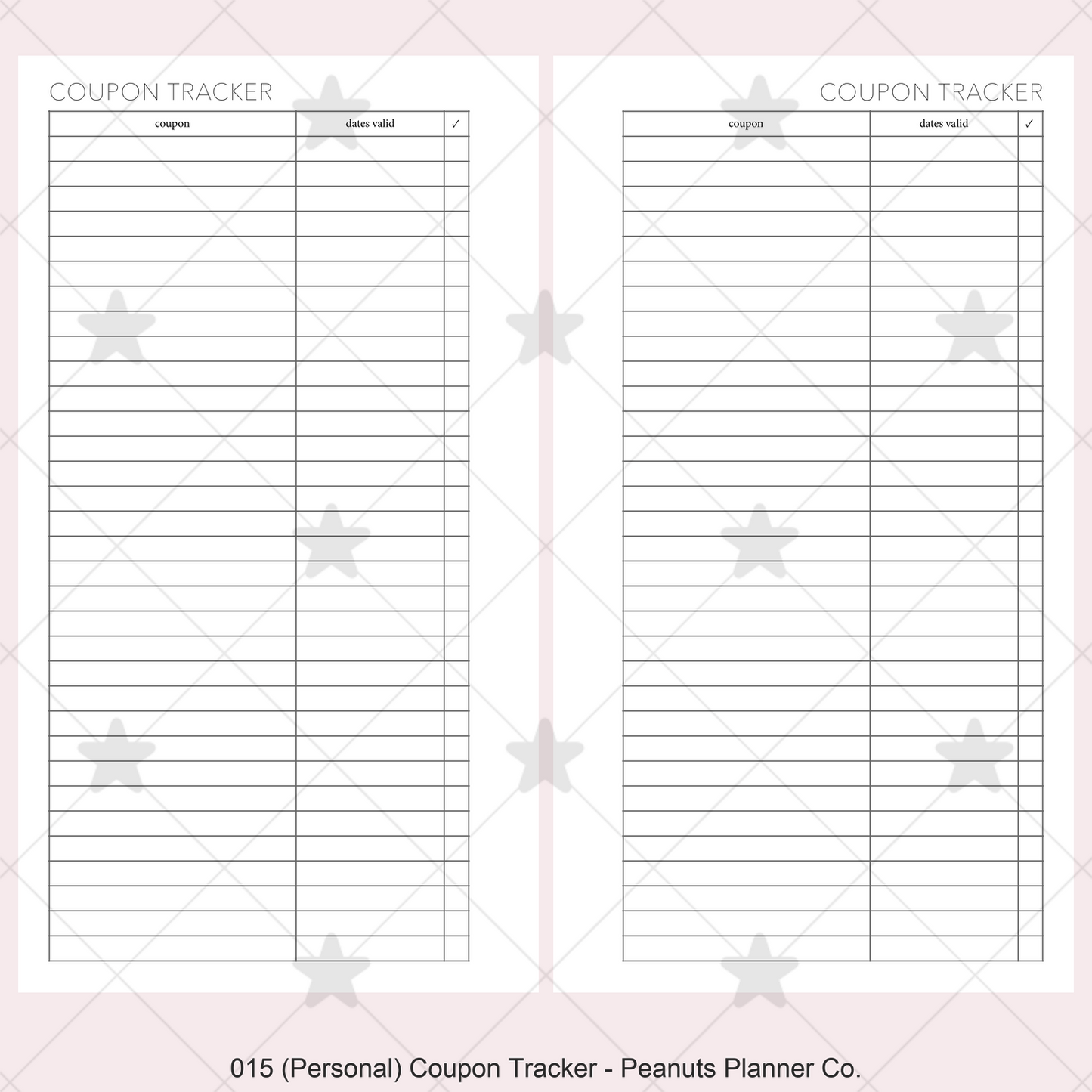 015: Coupon Tracker