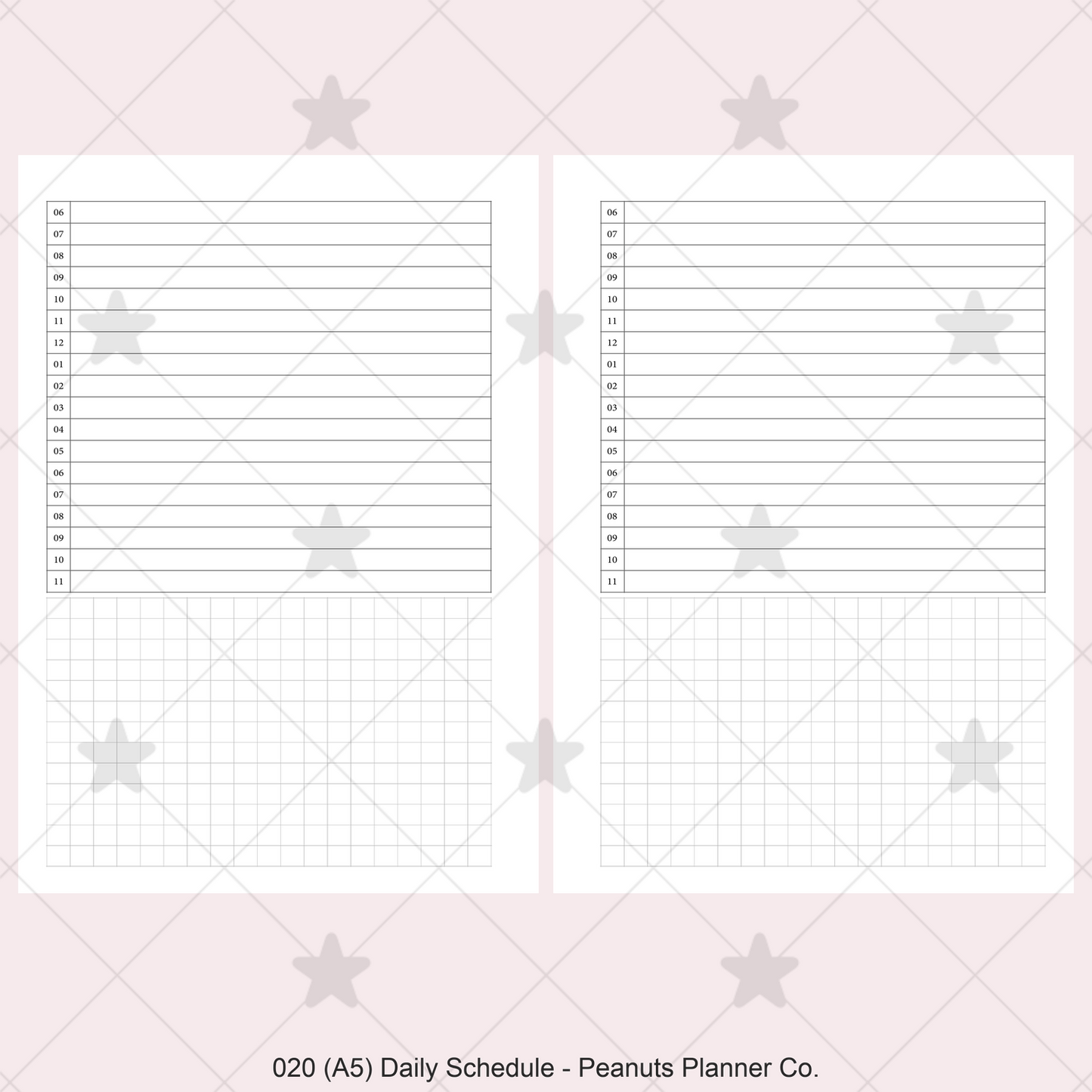 020: Daily Schedule Do1P
