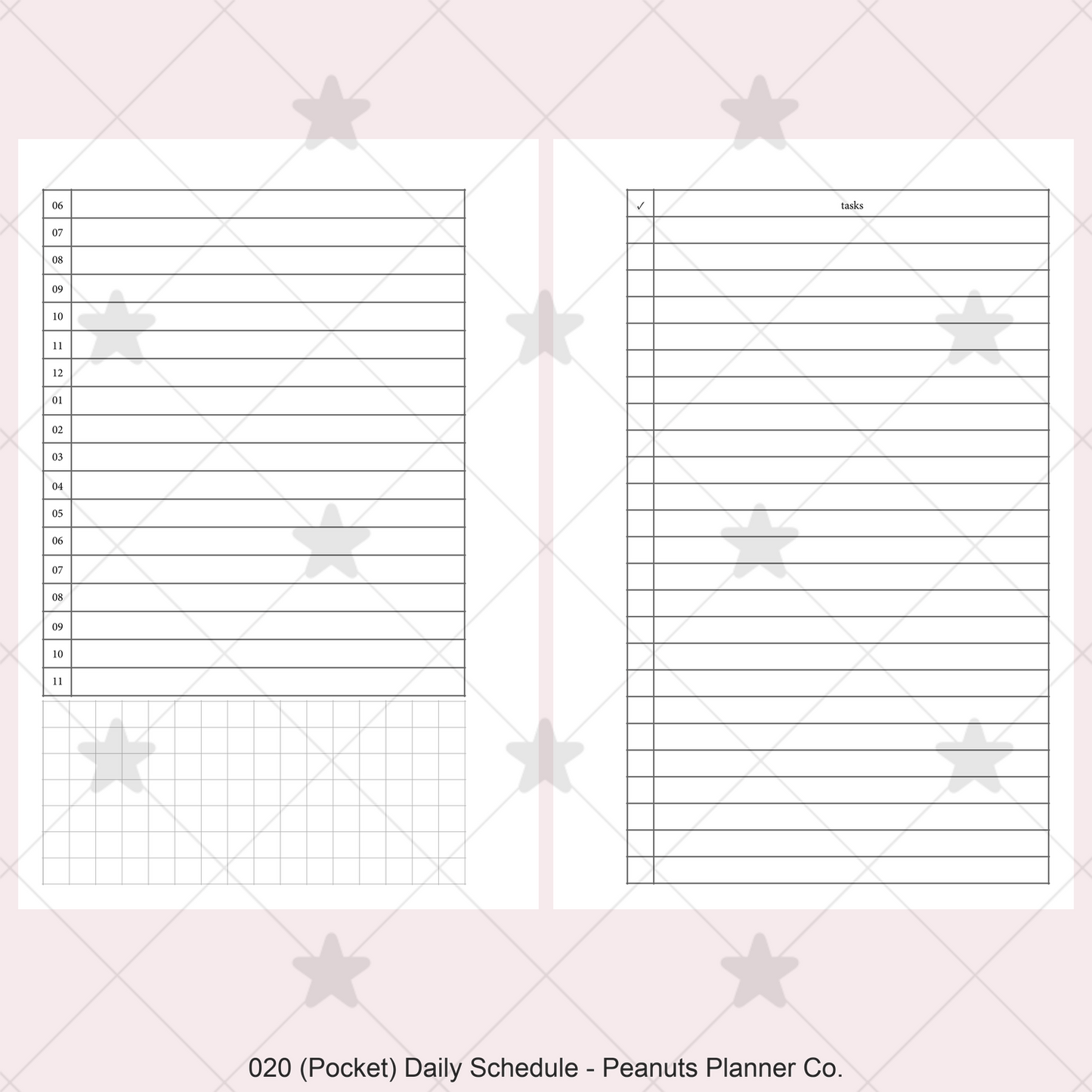 020: Daily Schedule Do1P