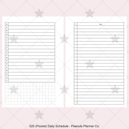 020: Daily Schedule Do1P
