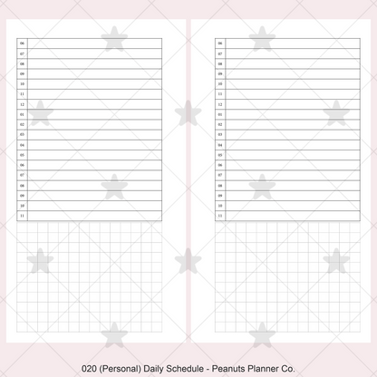 020: Daily Schedule Do1P