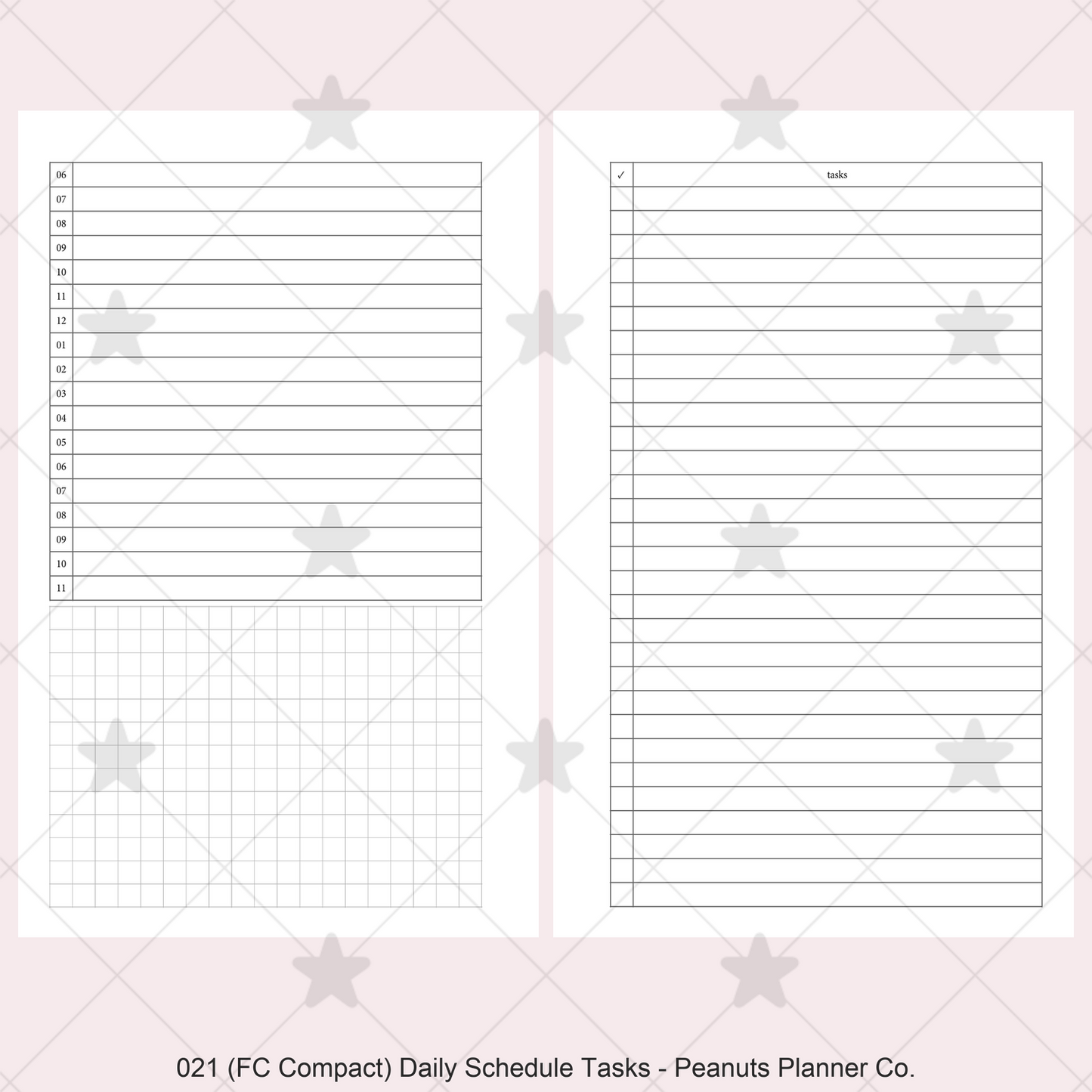021: Daily Schedule & Tasks Do2P