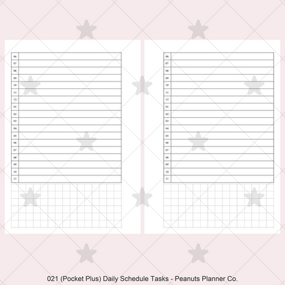 021: Daily Schedule & Tasks Do2P