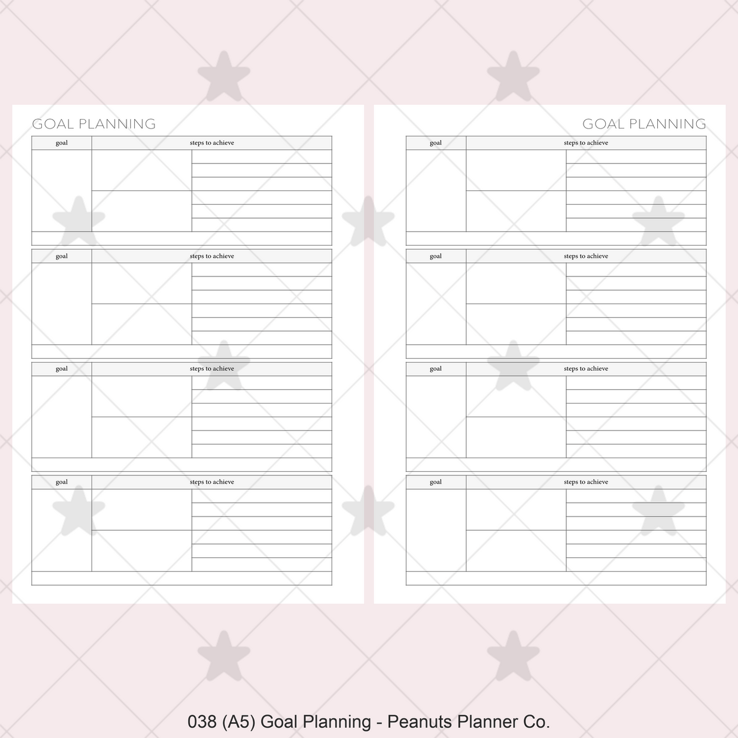 038: Goal Planning