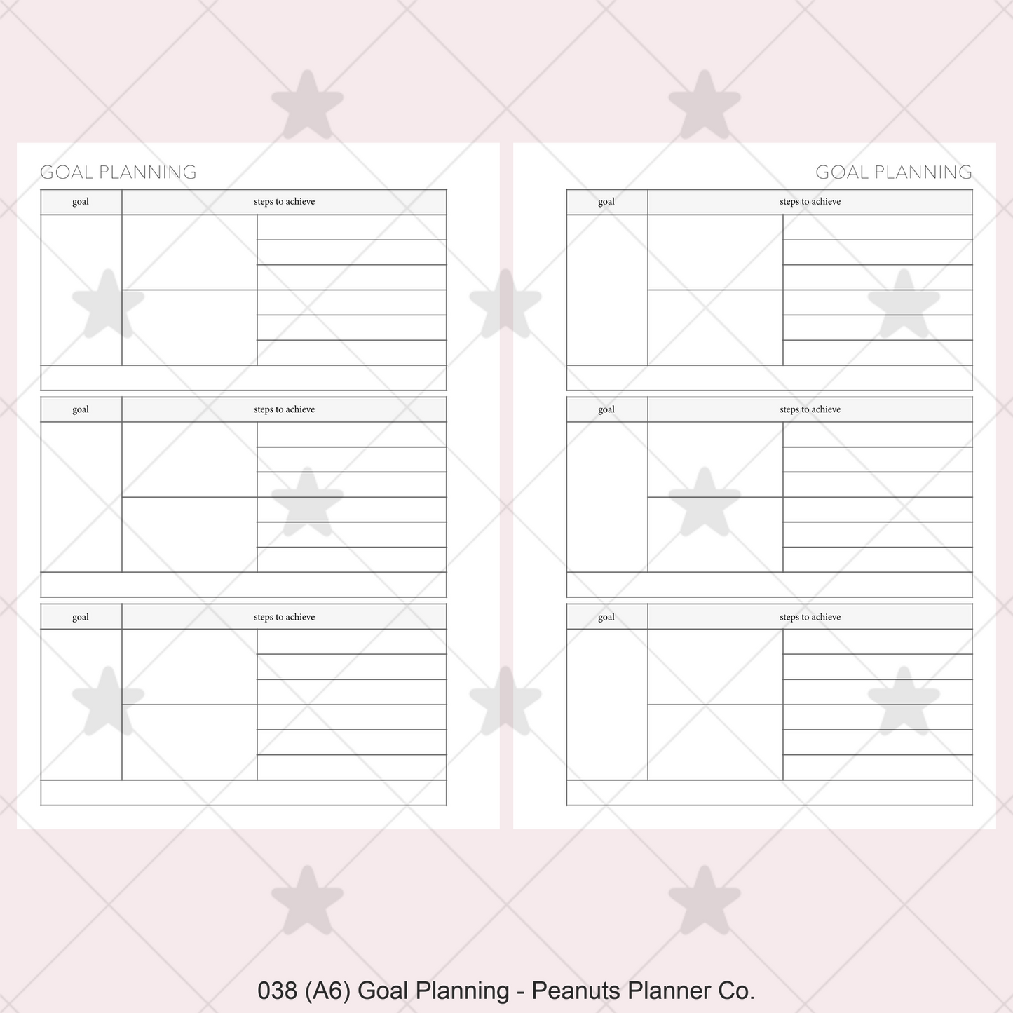 038: Goal Planning