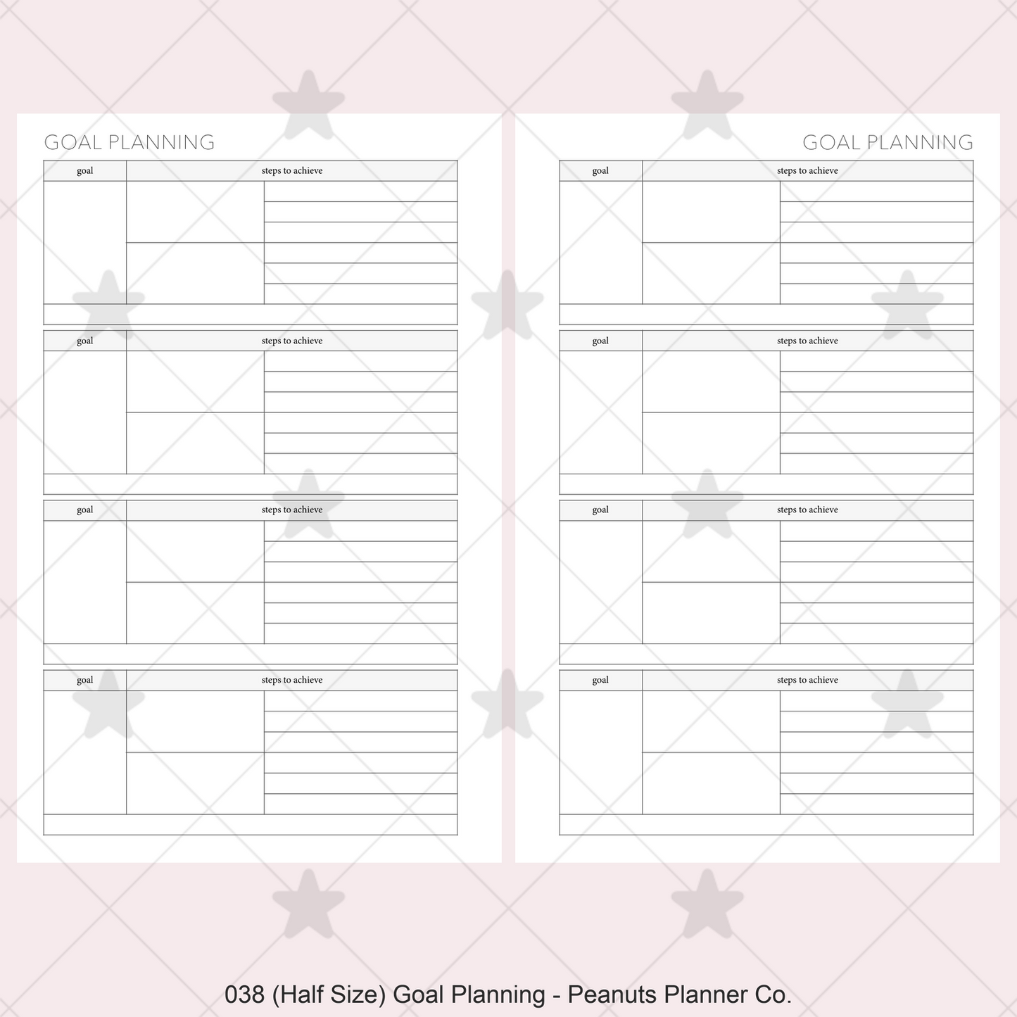 038: Goal Planning