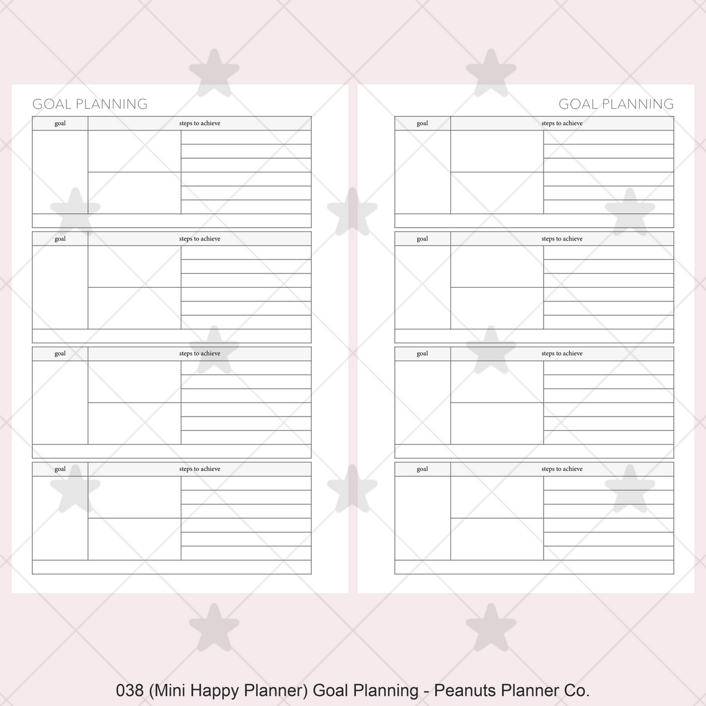 038: Goal Planning