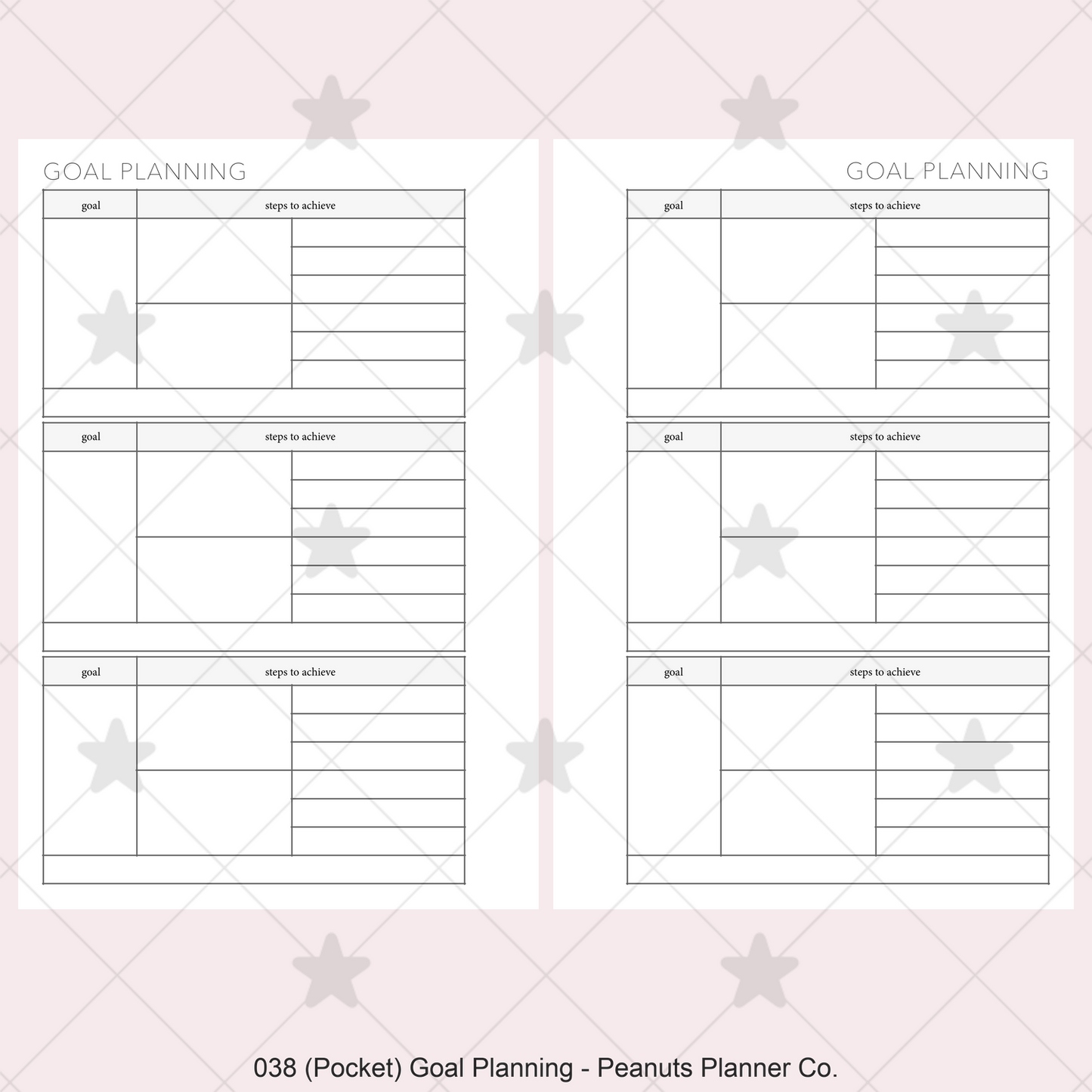 038: Goal Planning