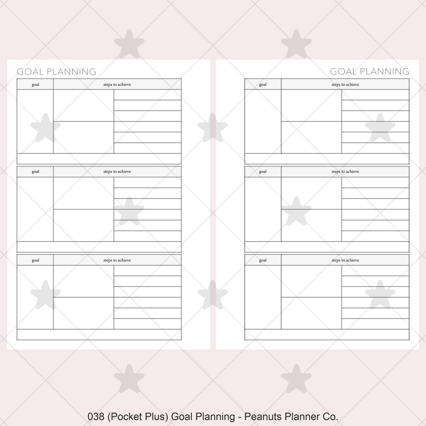 038: Goal Planning