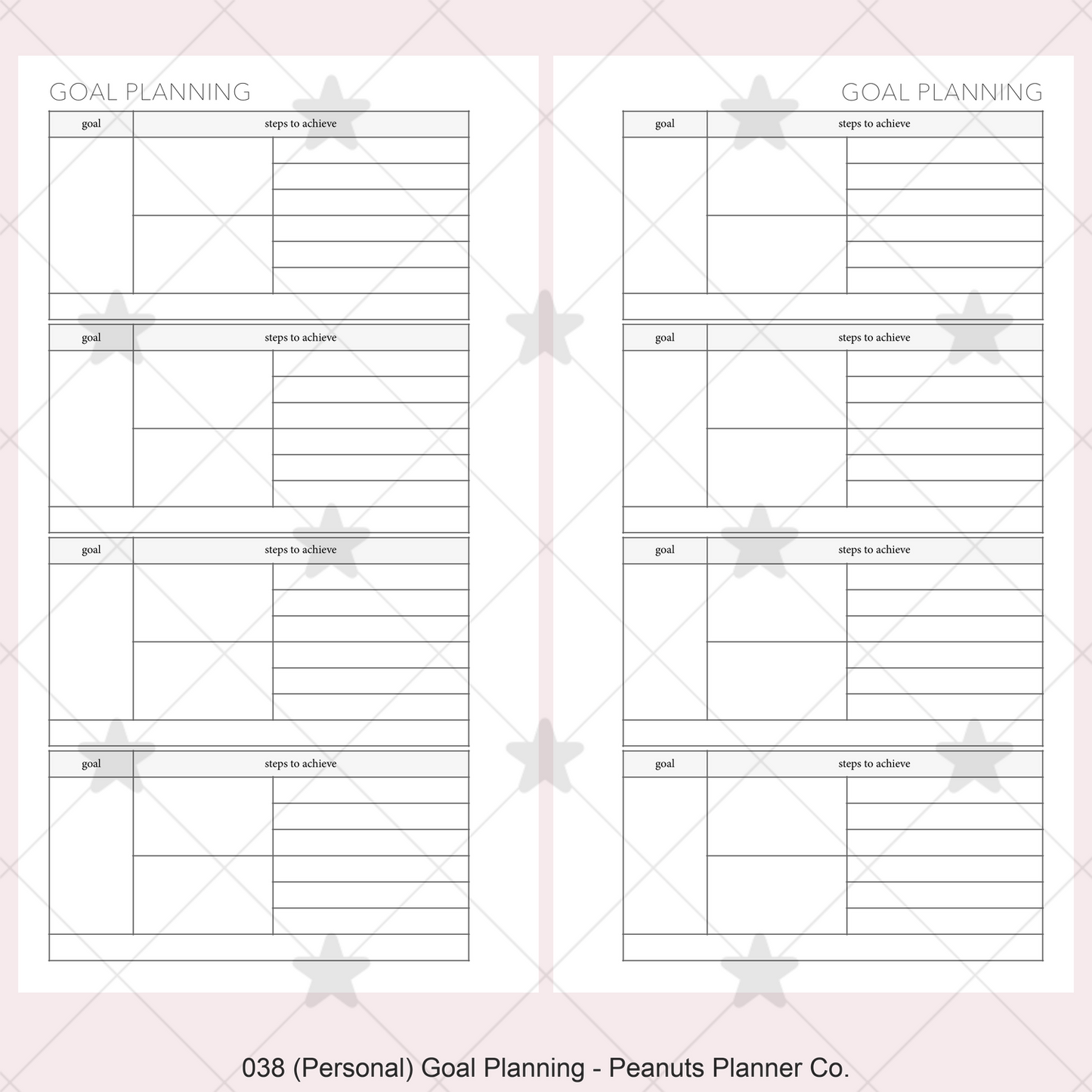 038: Goal Planning