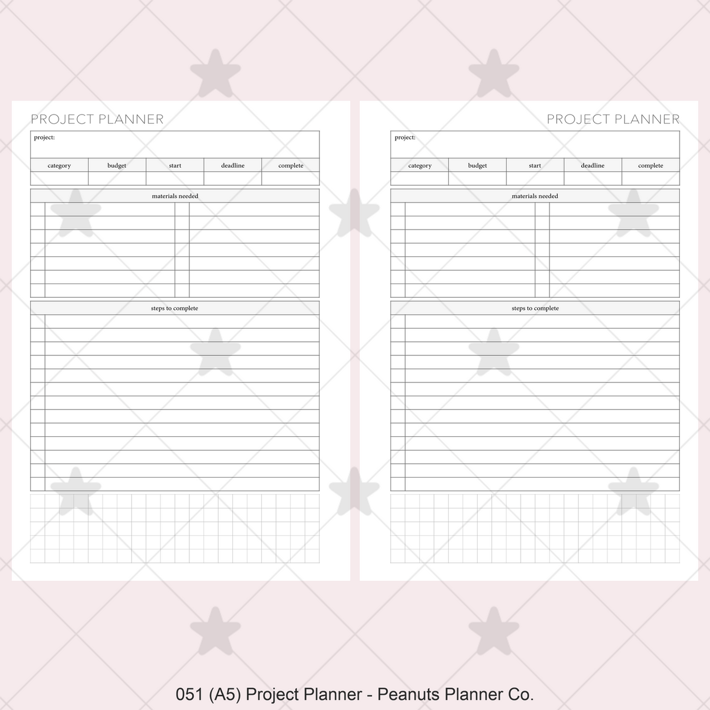 051: Project Planner