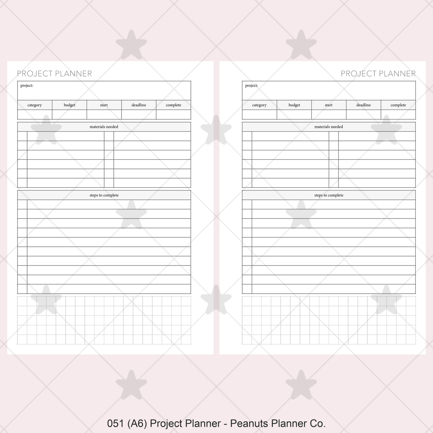 051: Project Planner