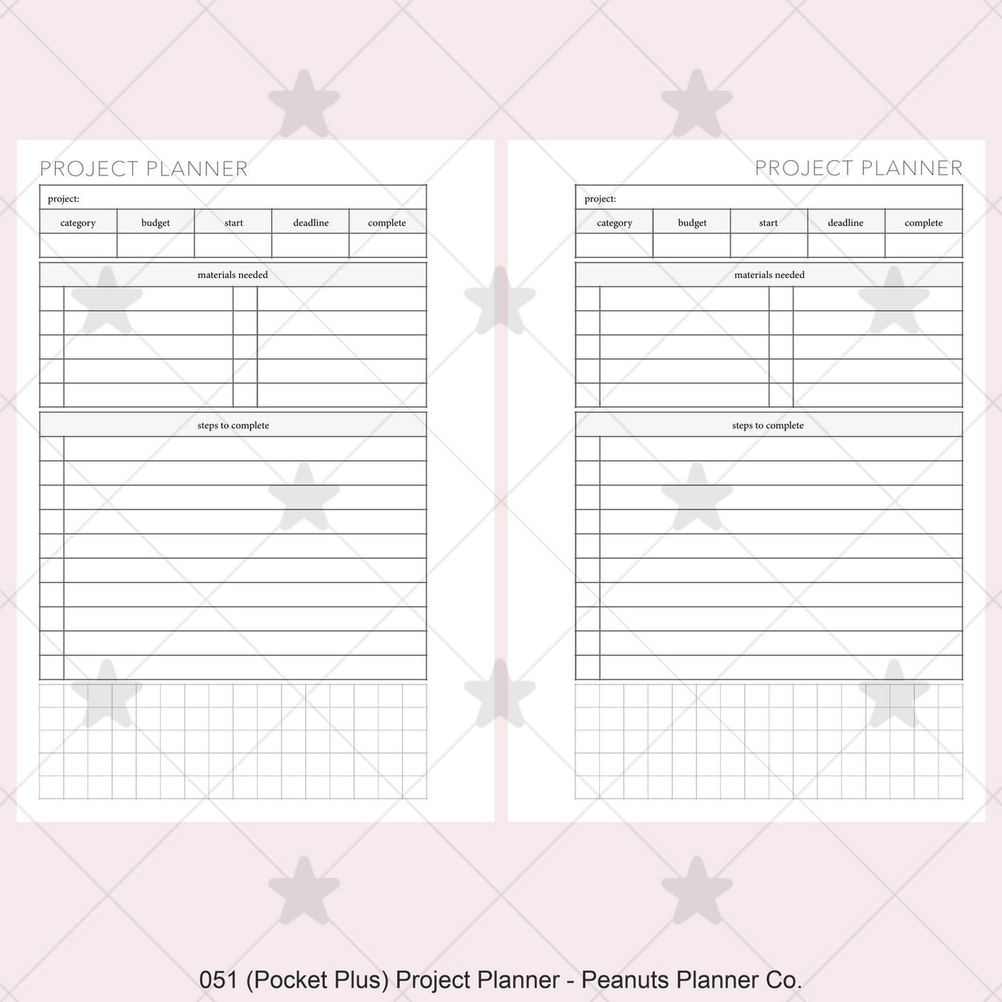 051: Project Planner