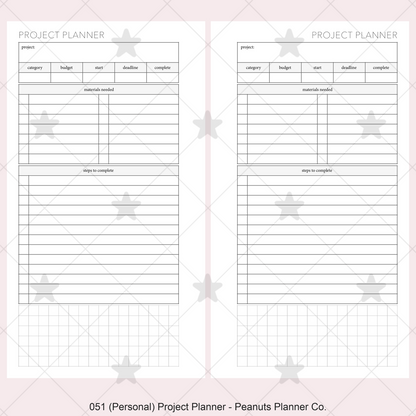 051: Project Planner