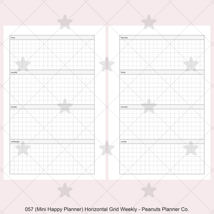 057: Horizontal Grid Weekly