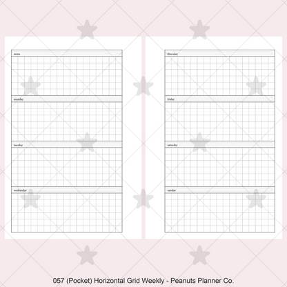 057: Horizontal Grid Weekly