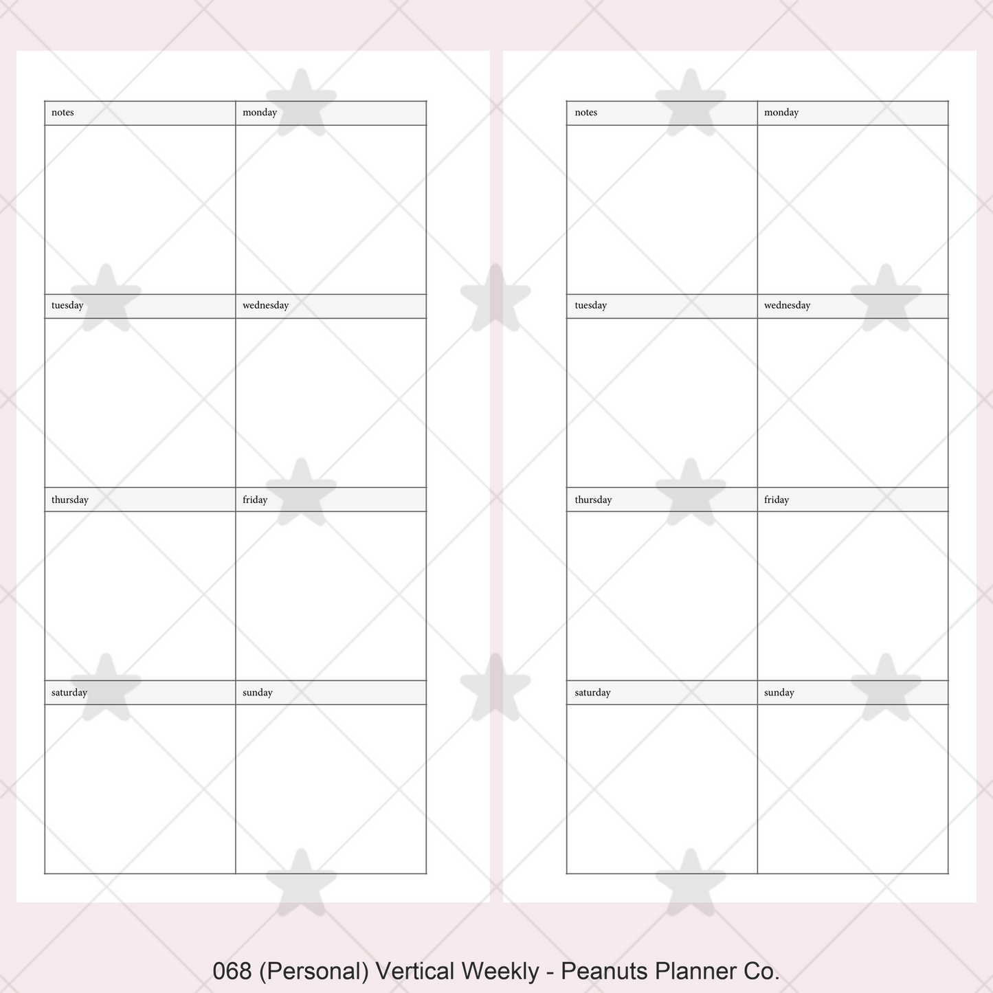 068: Vertical Weekly Wo1P