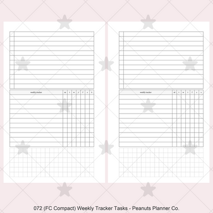 072: Weekly Tracker & Tasks
