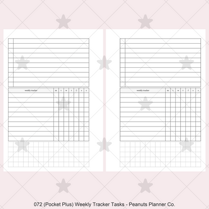 072: Weekly Tracker & Tasks