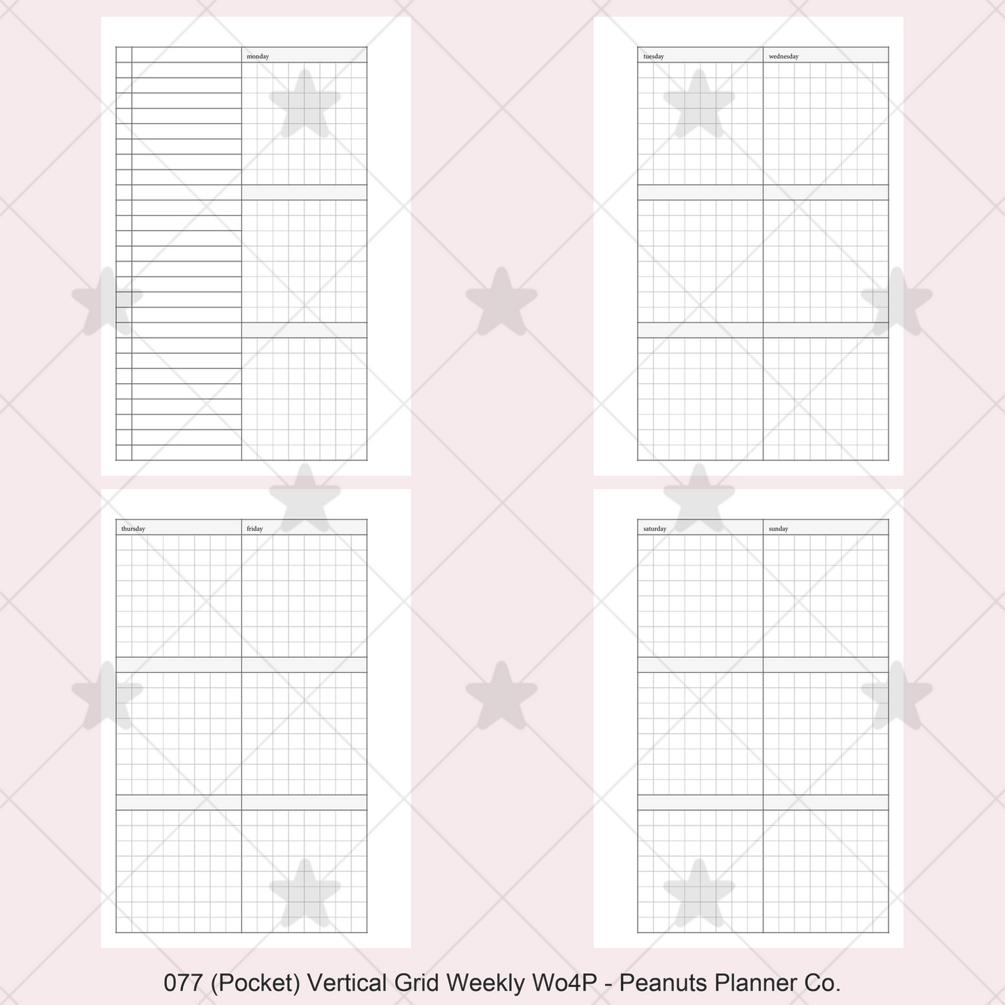 077: Vertical Grid Weekly Wo4P