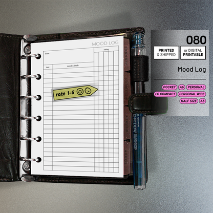 080: Mood Log