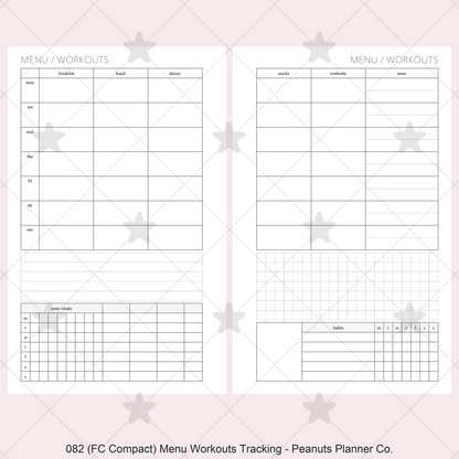 082: Menu & Workouts w/ Tracking Wo2P
