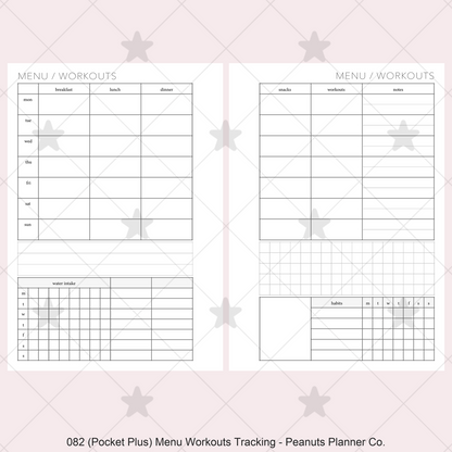082: Menu & Workouts w/ Tracking Wo2P