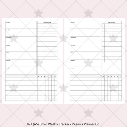 091: Small Weekly w/ Tracker & Tasks Wo1P