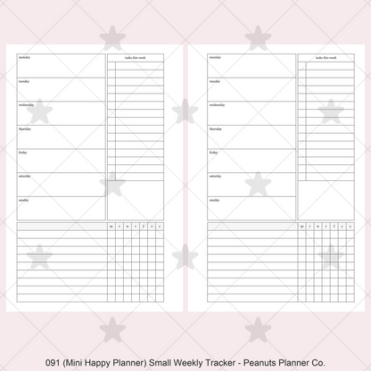 091: Small Weekly w/ Tracker & Tasks Wo1P