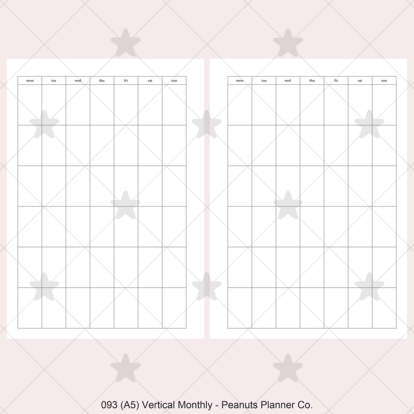 093: Vertical Monthly Mo1P