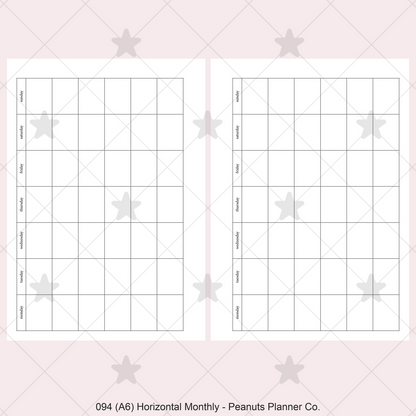 094: Horizontal Monthly Mo1P