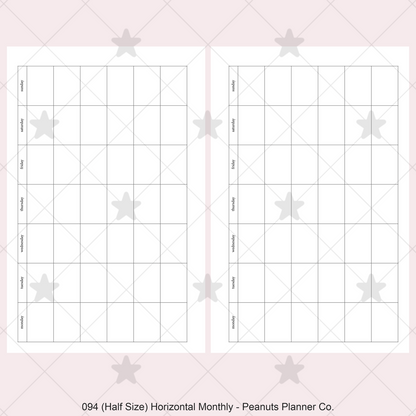 094: Horizontal Monthly Mo1P