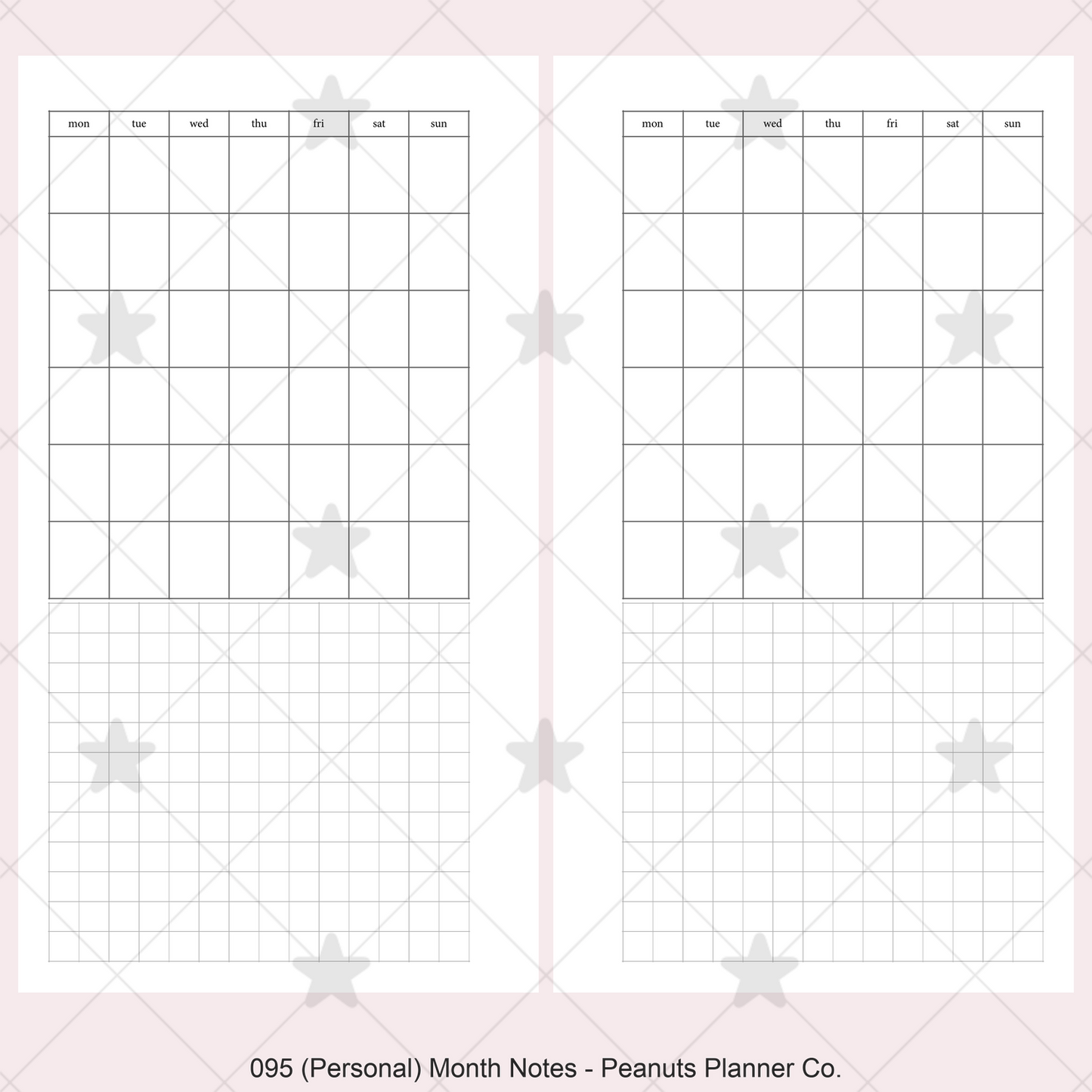 095: Month w/ Notes Mo1P