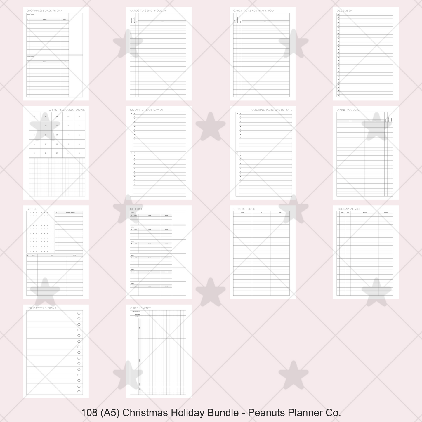 108: Christmas Holiday Planning Party
