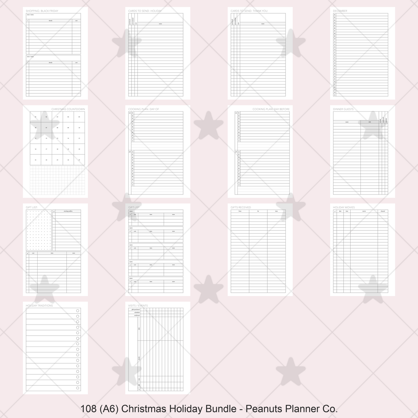 108: Christmas Holiday Planning Party