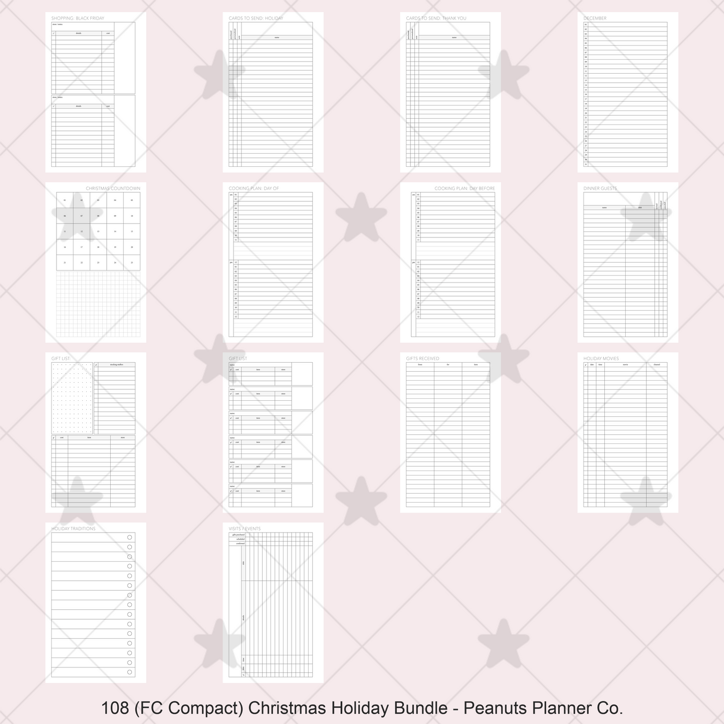 108: Christmas Holiday Planning Party