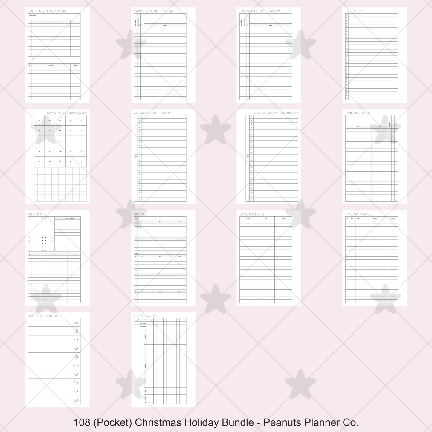 108: Christmas Holiday Planning Party