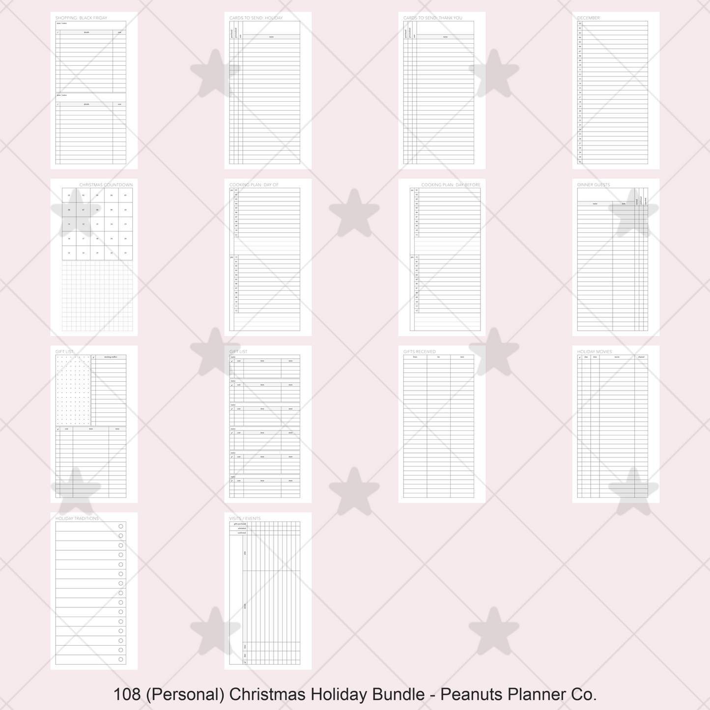 108: Christmas Holiday Planning Party
