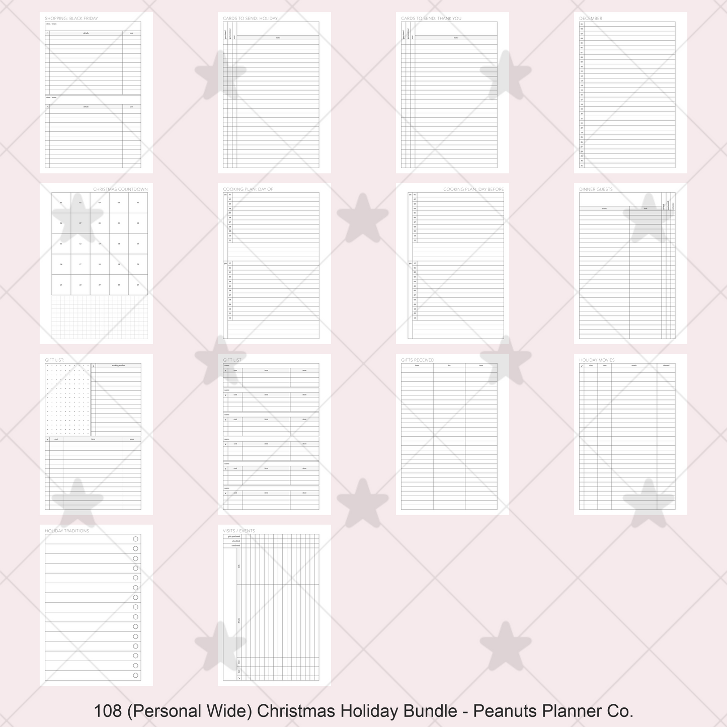 108: Christmas Holiday Planning Party