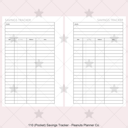 110: Savings Tracker