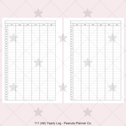111: Yearly Log
