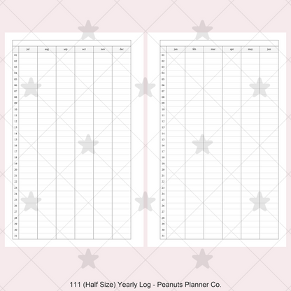 111: Yearly Log