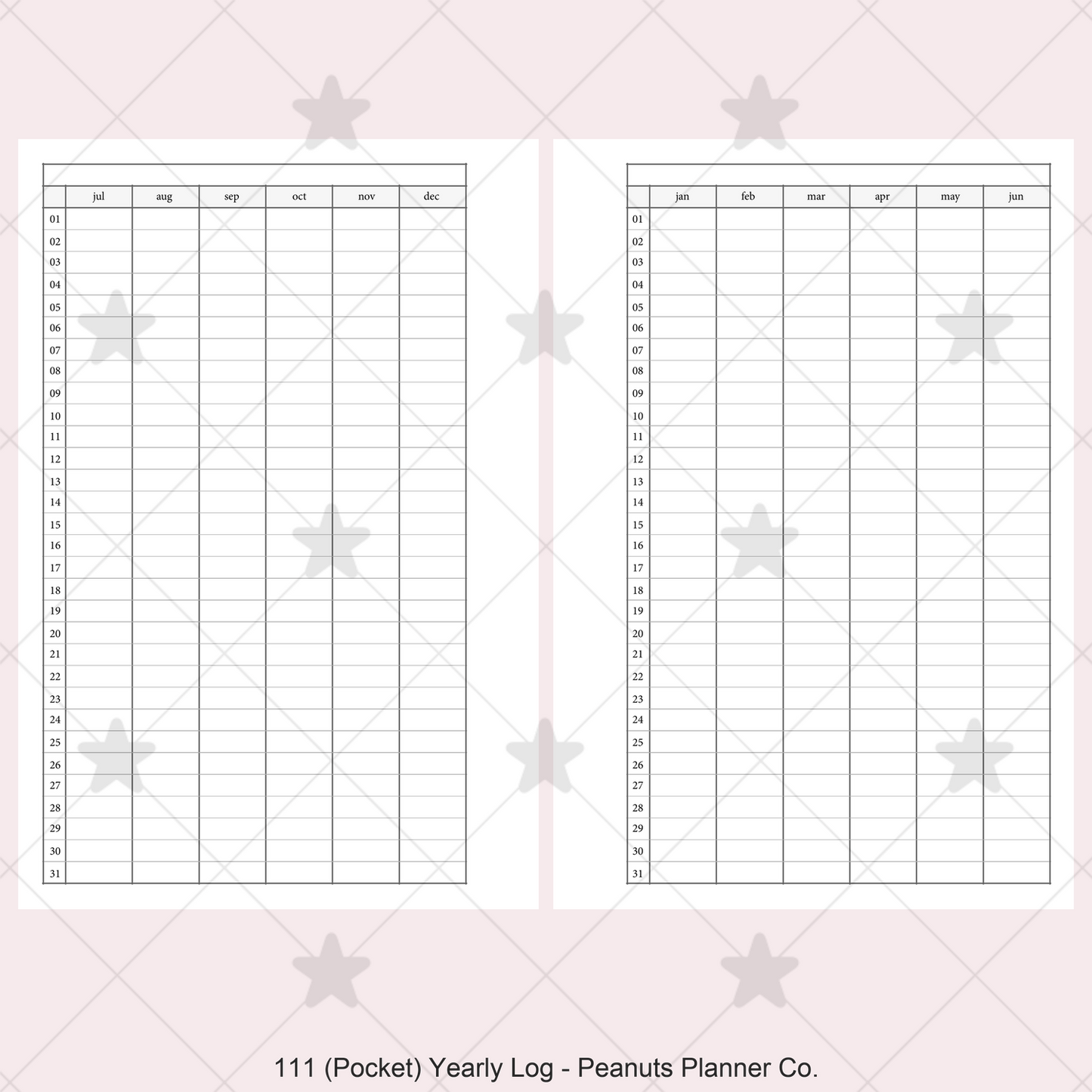 111: Yearly Log